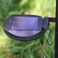 thumbnail image 2 of Northlight 25.5" Black Solar Powered LED Outdoor Patio Metal Lantern with Garden Stake, 2 of 4