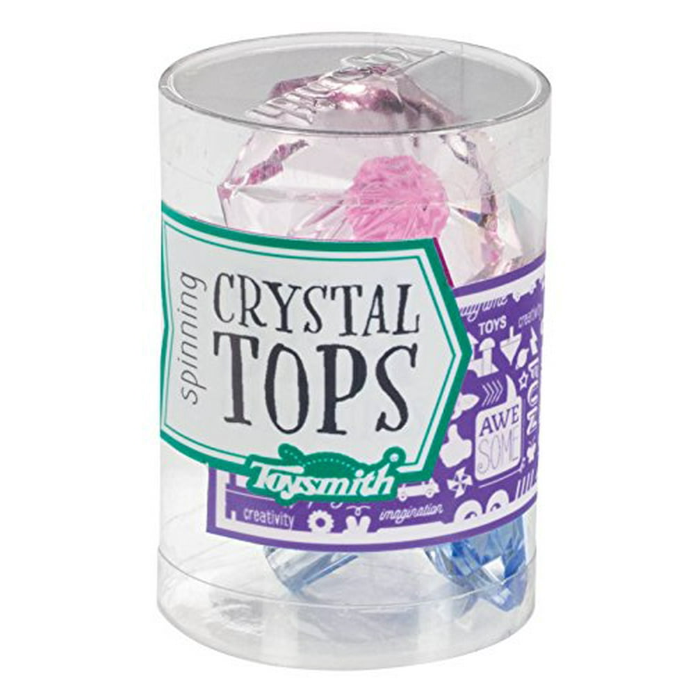 Toysmith Spinning Crystal Top Toy