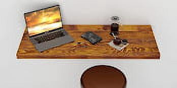 MCC Wall Mounted Floating Desk Folding Table for Small Spaces Kitchen Counter, Laundry Shelf, Computer Workbench for Wall, Fold Down Desk and Free Spirit Level Gift
