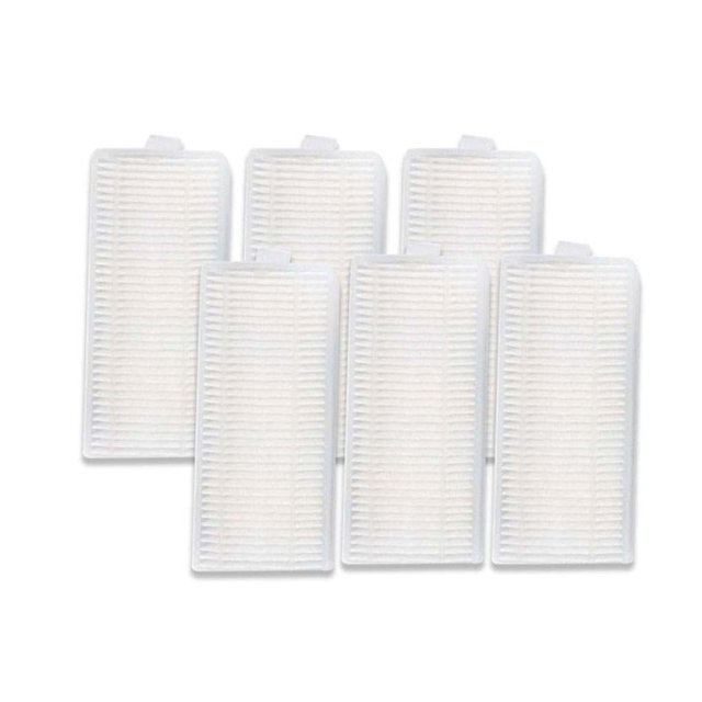 Naiovety Reemplazo para Eufy RoboVac 11S RoboVac 30 RoboVac 30C, filtro de cepillo rodante, juego de cepillo lateral, piezas de filtro de cepillo para Electrodomésticos seis, 110*50*10mm 130*130*10mm Naiovety JJ23663-06