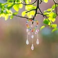 thumbnail image 5 of Home Decor QTOCIO Wind Chimes Crystals Hanging for Window Garden Suncatchers Crystal Prisms Boho Wind Chimes, 5 of 6