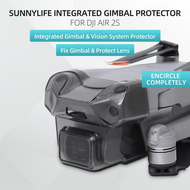 Tapa Protectora de Pantalla de Lente Anticolisión Bsvklp Cubierta de Película a Prueba de Arañazos Protección Anticaída para DJI AIR 2S Accesorios para Drones