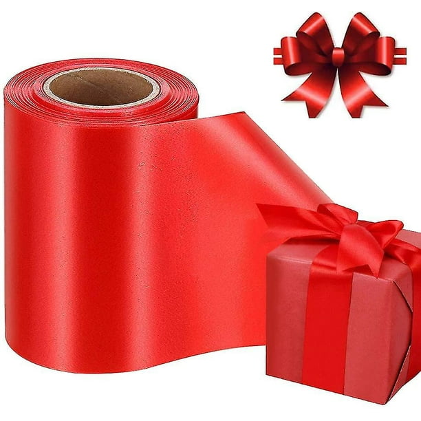 80 nœuds 3,5cm en ruban satin rouge pour paquet cadeau noeud b5 - Un grand  marché