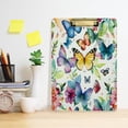 thumbnail image 4 of Watercolor Butterflies Acrylic Clipboards A4 Standard Letter Size Clipboard 12.5" X 9" Clip Board for Students Teacher Office, 4 of 7