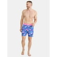 thumbnail image 2 of Disney Mickey Mouse Men's & Big Men's Graphic Swim Shorts, Tropics, Sizes S-3XL, 2 of 5