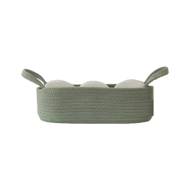 Panier de Rangement Tissé pour Réservoir de Toilette Décoration Maison Polyester Brun 34,3x10cm