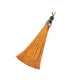 thumbnail image 1 of Sonducket Borla decorativa recta étnica ahueca hacia fuera hecho a mano marcapáginas collar cinturón colgante accesorios de joyería Ropa, zapatos y accesorios Miscelánea Amarillo Barro, 1 of 6