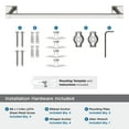thumbnail image 2 of Amerock Appoint Polished Nickel 18 inch (457mm) Towel Bar, 2 of 5