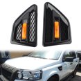 thumbnail image 2 of ABS Car Door Side Grille Vent Mesh Grill For Land-Rover Freelander2 LR2 2006-2016, 2 of 7