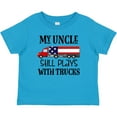 thumbnail image 3 of Inktastic My Uncle Still Plays with Trucks Boys or Girls Baby T-Shirt, 3 of 5