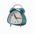 thumbnail image 2 of Vintage Alarm Clock,Alarm Clocks for Heavy Sleepers,Silent Metal Twin Bell Alarm Clock, Retro Alarm Clocks Bedside with Night Light Function, 2 of 7