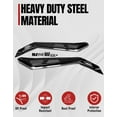 thumbnail image 4 of A & UTV PRO Low Profile Rock Sliders for Polaris RZR PRO XP 2020-2024, RZR PRO R/Turbo R 2022-2024, Heavy Duty Steel Nerf Bars Tree Kickers Side Steps Accessories, Replace OEM # 2883760-293, 2-Seat, 4 of 9