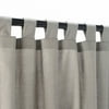 Sunbrella Spectrum Dove Outdoor Curtain with Tabs 50 in. x 108 in.