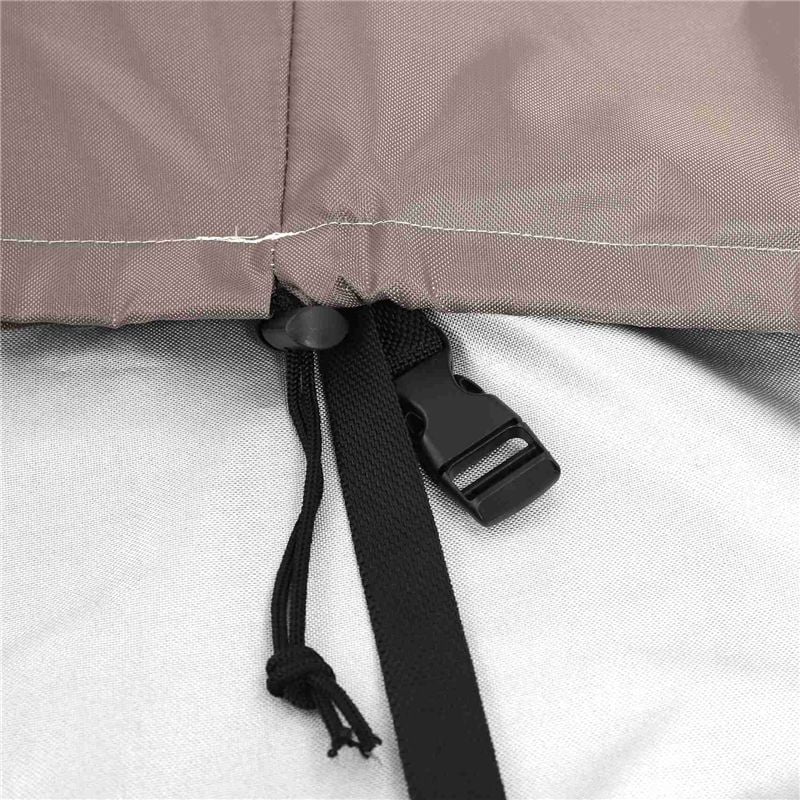 2 Pack Patio Adirondack Chair Cover 31X33X36 Inch Heavy Duty Outdoor Patio Chair Cover 420D, Waterproof Outdoor Lawn Patio Furniture Covers, Beige