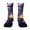 383#Blue, variant on Unisex Halloween Printed Mid Calf Socks Elastic Ribbed Cuff 1 Pair Daily Socks