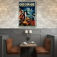 thumbnail image 3 of 24" x 36" George the Supreme Master Vintage Magic Poster Wall Art, 3 of 4