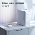 thumbnail image 2 of 12th Generation N150-12G Mini Computer Three Display 4K Output Desktop Small Host Business Office Portable,1 * Host(No hard disk),Silver, 2 of 8