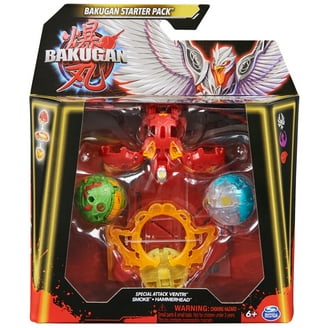 Bakugan Battle 5-Pack Spinning Action Figures, Special Attack