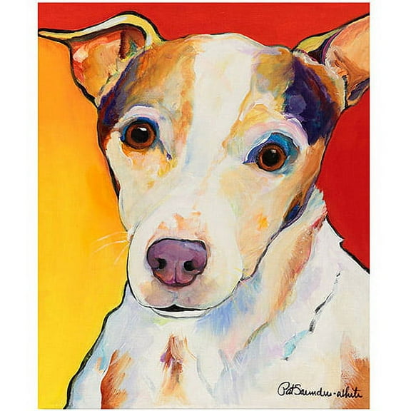 Trademark Art "Polly" Canvas Wall Art by Pat Saunders-White
