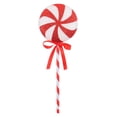 thumbnail image 5 of Christmas Candy Tree Picks with Ribbon Christmas Decorations Glitter Lollipop Candy Canes Ornaments for Xmas Tree Topper Home Vase Party Ornaments, 5 of 6