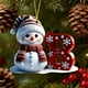 thumbnail image 5 of Adornos navideños personalizados con letras 2025 | Colgante acrílico para decorar el árbol | Adornos navideños personalizables para la decoración del hogar, 5 of 6