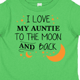 thumbnail image 4 of Inktastic I Love My Auntie to the Moon and Back Boys or Girls Toddler T-Shirt, 4 of 5