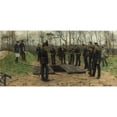 thumbnail image 3 of Isaac Israëls 18x11 Black Modern Framed Museum Art Print Titled - Military Funeral, 3 of 5