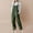 Army Green, variant on Womens Jumpsuits Casual Sleeveless Boho Wide Leg One Piece Jumpsuits with Pocket Baggy Overalls Vacation Womens Rompers For Summer M