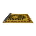 thumbnail image 2 of Ahgly Company Indoor Round Medallion Yellow Traditional Area Rugs, 7' Round, 2 of 4