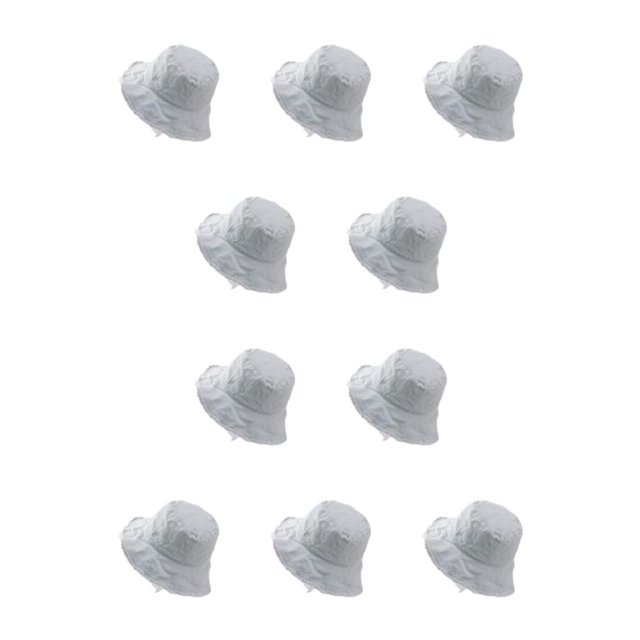 Sombrero tipo pescador Jumpingount gris 10Conjunto fácil de usar máxima protección solar