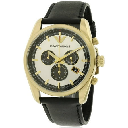 Emporio Armani Sportivo Leather Chronograph Men's Watch, AR6006