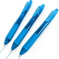 thumbnail image 3 of Pentel Energel X BL107 Retractable Gel Rollerball Pens - 0.7mm Nib - Sky Blue - Gift Box of 6, 3 of 4