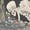 Japanese Skeleton, variant on Elephant Stock Evening Snow At Kambara Wall Art - Horizontal Canvas Wall Art - Living Room Wall Decor - Nature Canvas - Gray And Black Decor By Utagawa Hiroshige - 12" x 8"