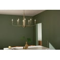 thumbnail image 5 of 52528CPZ Kichler Lighting Deela - 8 Light Chandelier-27 Inches Tall and 18.5 Inches Wide-Champagne Bronze Finish, 5 of 11