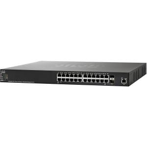 Cisco SG550XG-24T 24-Port 10GBase-T Stackable Managed Switch 24 Ports Manageable Stack Port 10GBase-T 24 x Network... by Cisco
