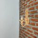 thumbnail image 3 of Aplique de pared metálico para velas, candelabro de pared de hierro, candelabro de pared de estilo europeo, 3 of 8