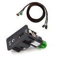thumbnail image 2 of Car Carplay Aux Usb Socket+harness Auto Usb Adapter For Golf 7 Mk7 3gd035222e 5g0 035 222 F, 2 of 5