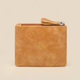 thumbnail image 4 of gcong Slim Minimalist Zipper Purse for Women Men Compact Card Holder Wallet with Key Ring Organizer, 4 of 6
