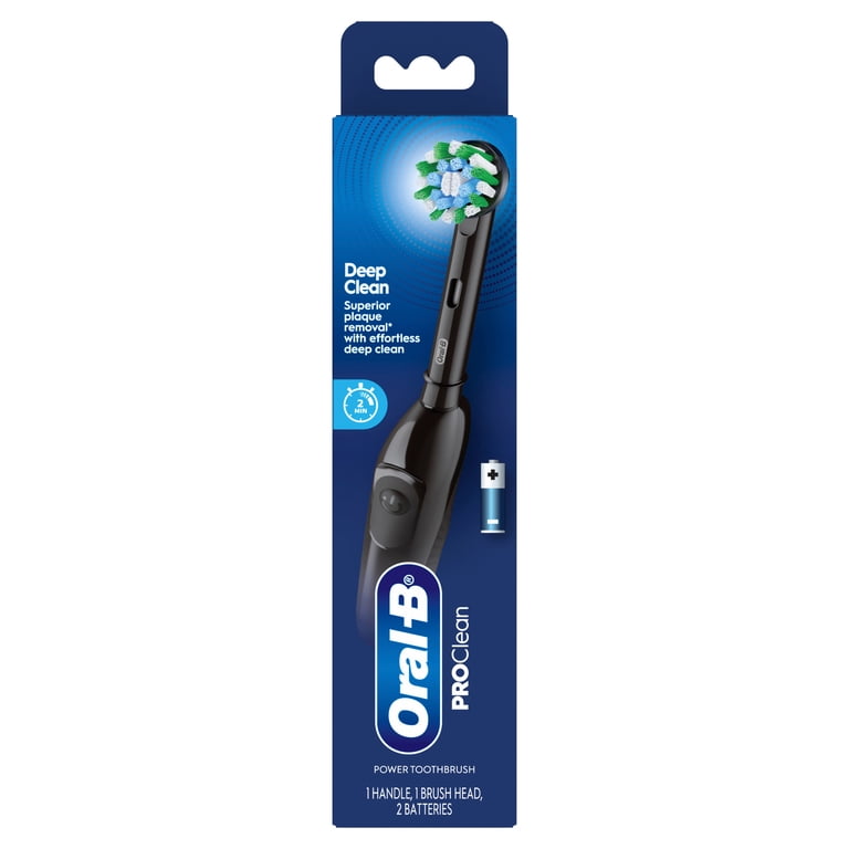 Oral-B Toothbrush, ProClean CrossAction, Battery Powered Electric