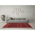 thumbnail image 3 of Ahgly Company Indoor Rectangle Oriental Red Industrial Area Rugs, 2' x 5', 3 of 4