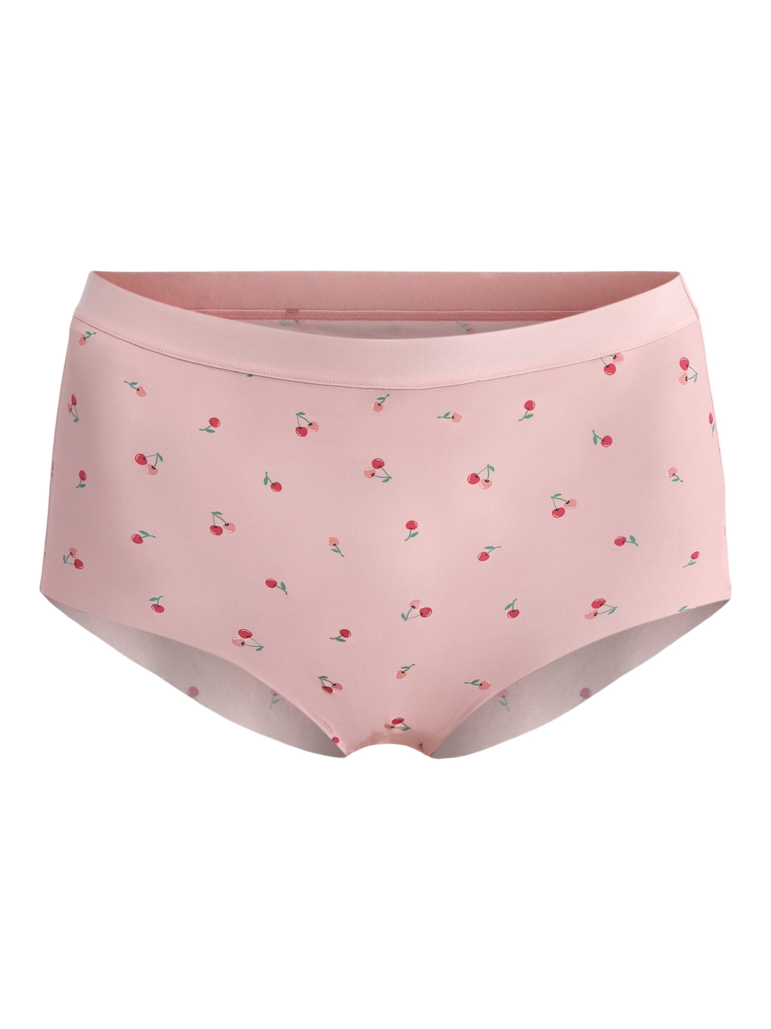 (3 pack) No Boundaries Micro Brief Panty, Women’s and Women’s Plus, Sizes S-XXXL
