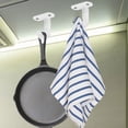 thumbnail image 3 of OUNONA 12Pcs White Screw on Ceiling Hooks for Home Use Featuring Strong Metal Construction, 3 of 8