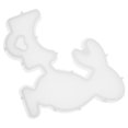 thumbnail image 3 of SHISUYAN Diy Easter Rabbit Silicone Mold For Cake Decoration And Epoxy Keychain Crafts Flexible Silicone Casting Mold For Handmade Easter Resin Projects, 3 of 8