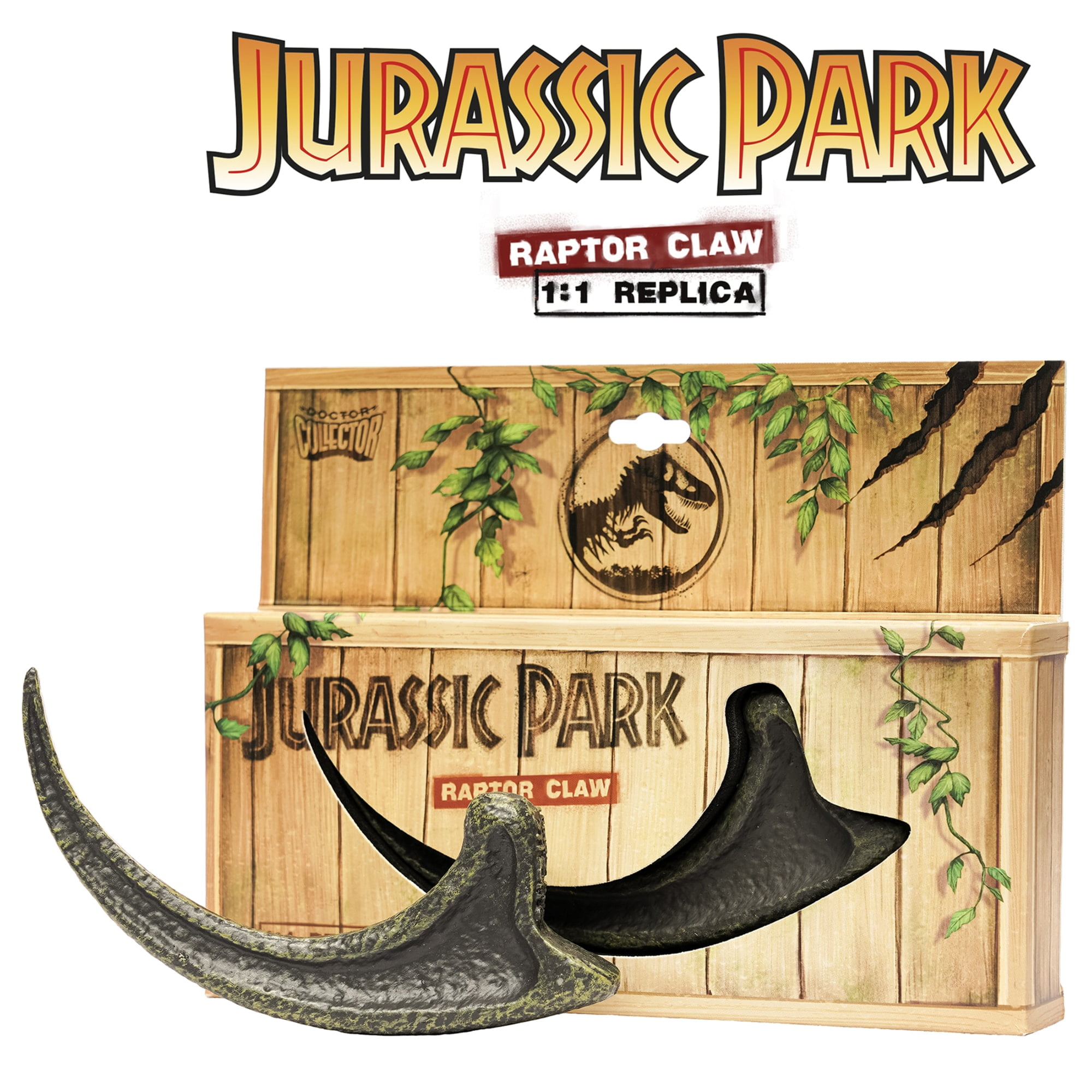 Doctor Collector Collectable Jurassic Park Black Raptor Claw 1:1 Scale Replica