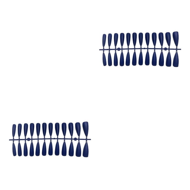 Vogacara Tabletas para mejorar las uñas Diseño elegante de puntos Textura esmerilada Textura esmerilada Usable Uña falsa Puntas de manicura Type9 NO9 Vogacara CBP456193