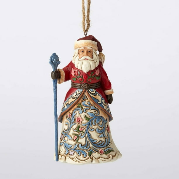 Jim Shore 4053839 Around the World Norwegian Santa Ornament Walmart