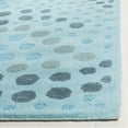thumbnail image 2 of SAFAVIEH Jardin Lennox Geometric Wool Area Rug, Light Blue/Grey, 4' x 6', 2 of 3