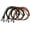 Black, variant on Leather Braided Roping Reins (Light)