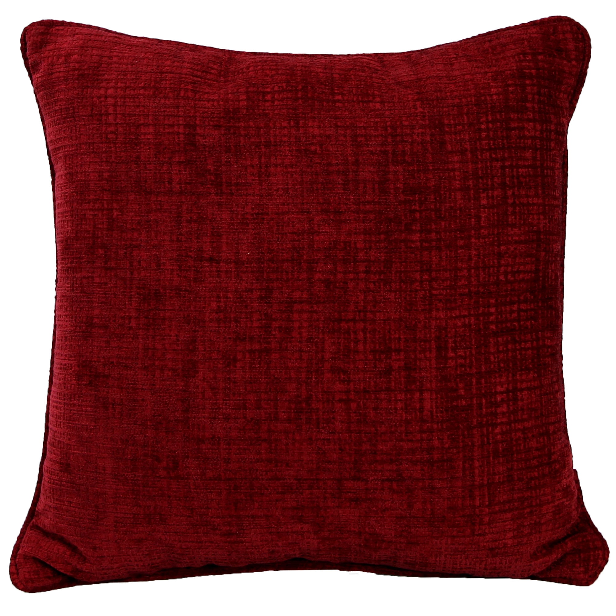 Reversible Red Throw Pillow 18×18 Inches / 45x45cm