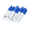 thumbnail image 4 of 12Pcs Permanent Markers ThickHeaded QuickDrying Plastic Metal Coloring Doodling Marking Pen(Blue ), 4 of 14